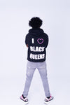 I Love Black Queens Hoodie