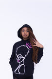 I Love Black Queens Hoodie