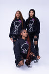 I Love Black Queens Hoodie