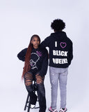 I Love Black Queens Hoodie